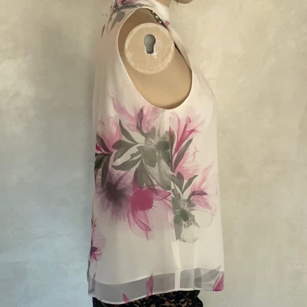 Antonia Melani Layered Floral Top XS - Picture 4 of 11